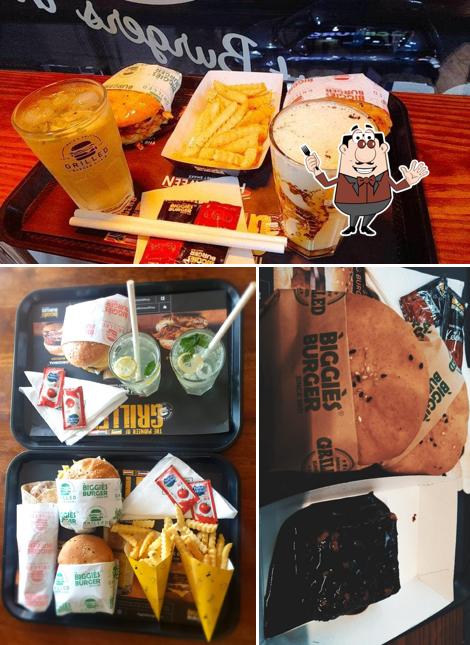 Food at Biggies Burger: Vasant Market