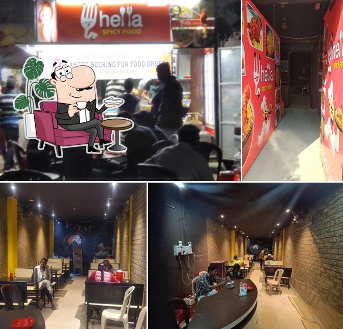 The interior of HELLA SPICY FOOD