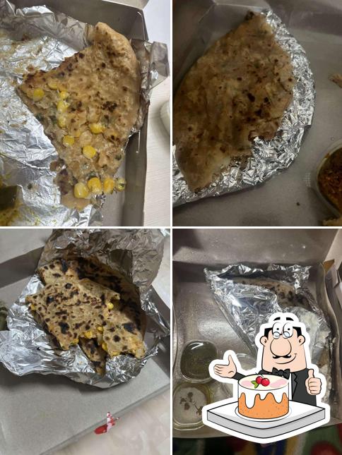 Carrot cake at प se Paratha Gulmohar