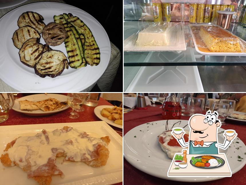 Platti al Trattoria Il Vaporino