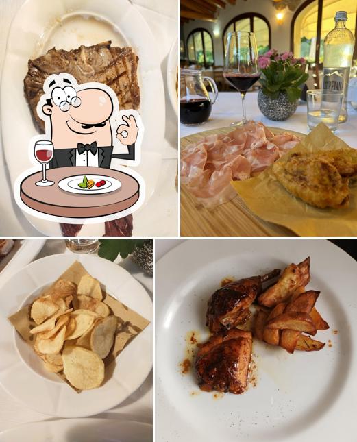 Cibo al Ristorante Antico Tram - Villa di Teolo