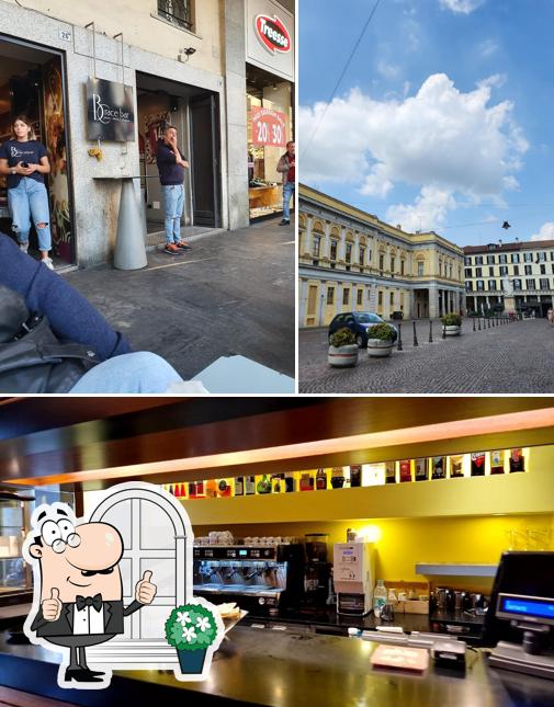 Goditi la vista dagli esterni di Brace Bar
