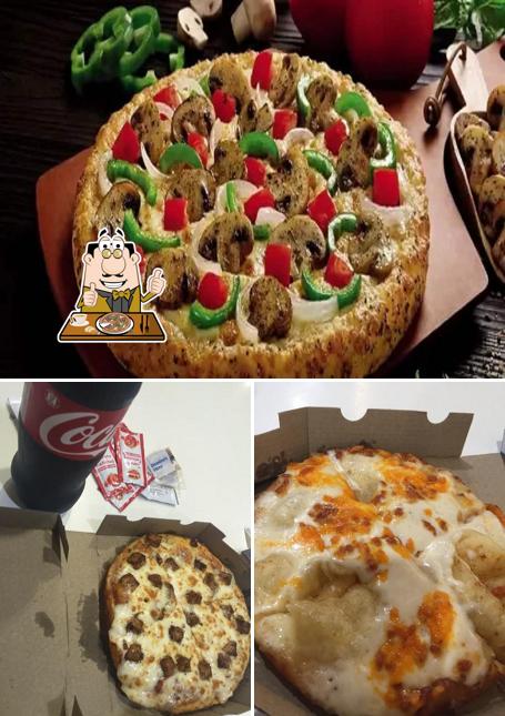 Try out different types of pizza