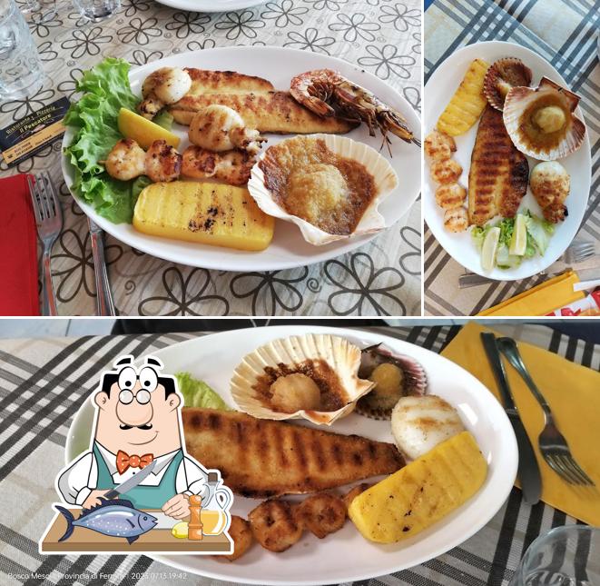 Salmone grigliato al Ristorante il Pescatore