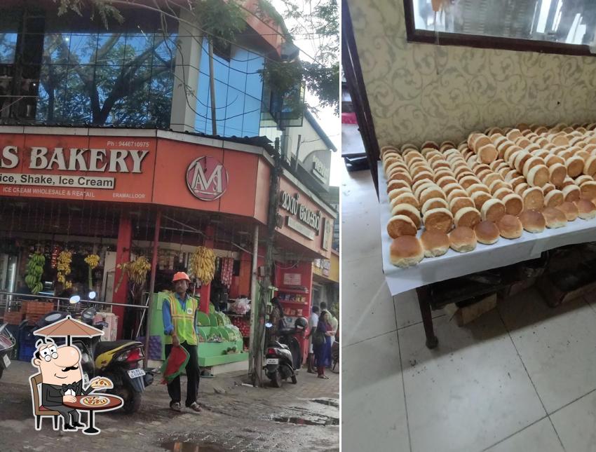 The exterior of MAS Bakery