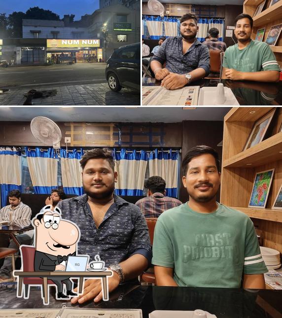 Check out how NUM NUM-THE ULTIMATE TASTE' (Acharya vihar) looks inside