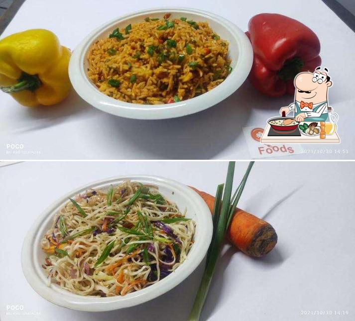 Fried rice at Shri G Paratha