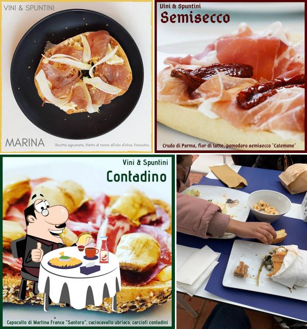 Piatto di formaggi al Vini & Spuntini