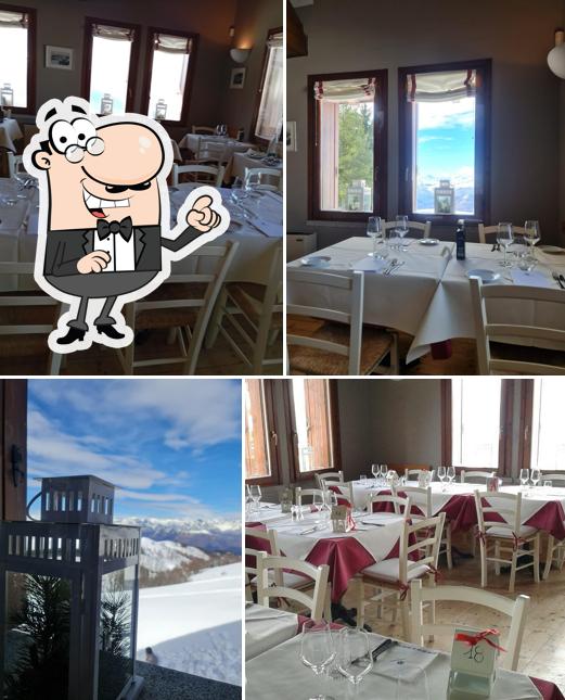Gli interni di Rifugio Genziana