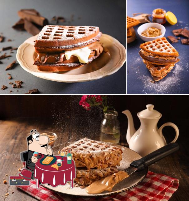 Waffles at The Belgian Waffle Co