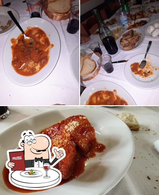 Platti al Trattoria 'Cibi Cotti'