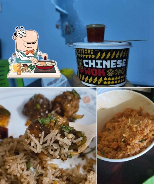 Fried rice at Chinese Wok