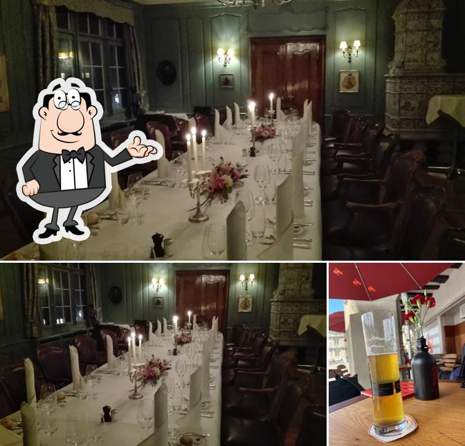 Dai un'occhiata agli interni di Haus zum Rüden