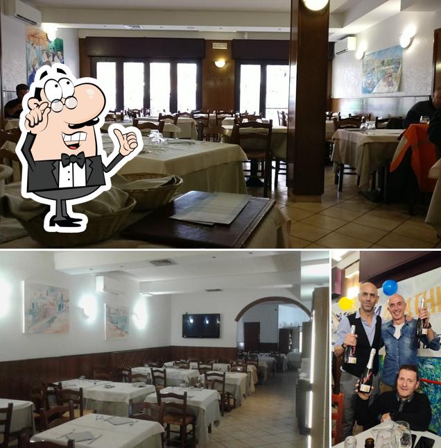 Gli interni di Lo Scoglio