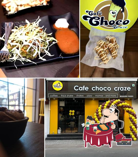 Waffles at Cafe Choco Craze (Modern Foods)