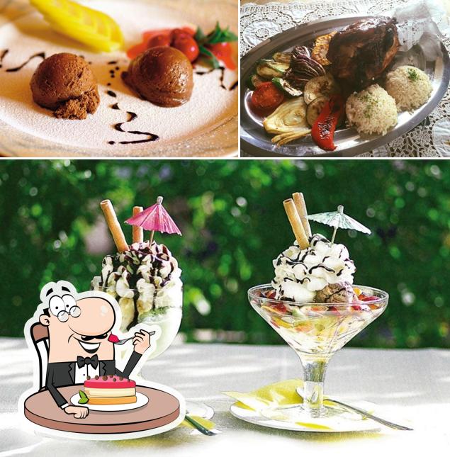 Ristorante Etschgrund serve un'ampia gamma di dessert