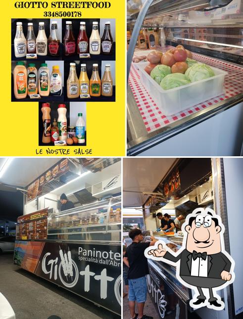Gli interni di Giotto Street Food