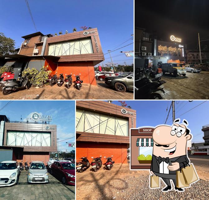 Check out the outside area of Mazali Restaurant, Perinthalmanna