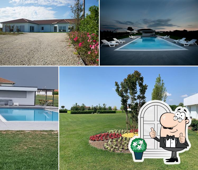 Goditi la vista dagli esterni di Country House Campofiore