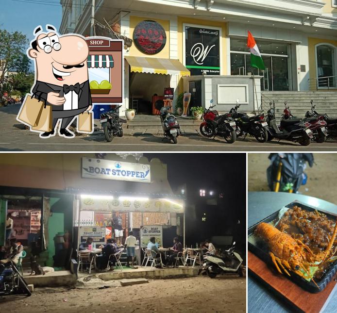 The exterior of BOAT STOPPER RESTAURANT