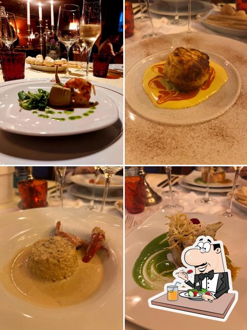 Cibo al Ristorante La Maison Delfino