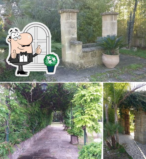 La parte esterna è una caratteristica importante di Tenuta Giardino Scozzi di Tenuta La Corte
