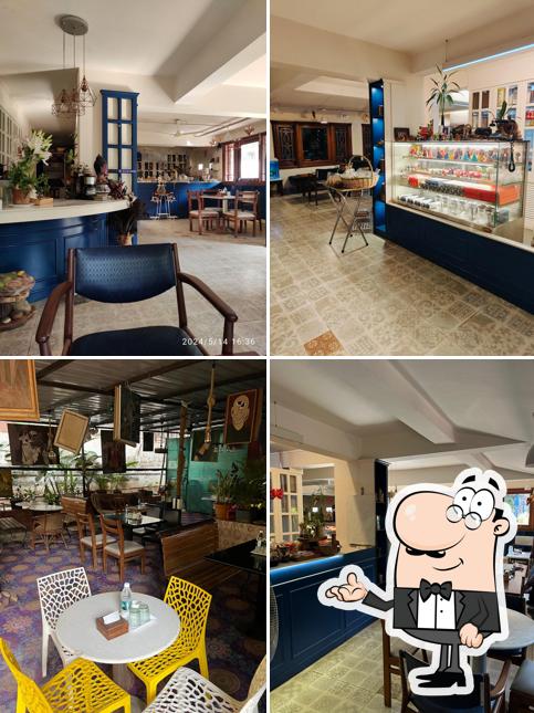 Take a seat at one of the tables at MS BOURGEON CAKE SHOP IN KOLHAPUR BEST CAFE IN KOLHAPUR