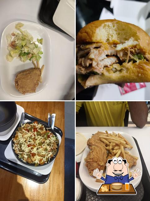 Food at sk8ters Burger