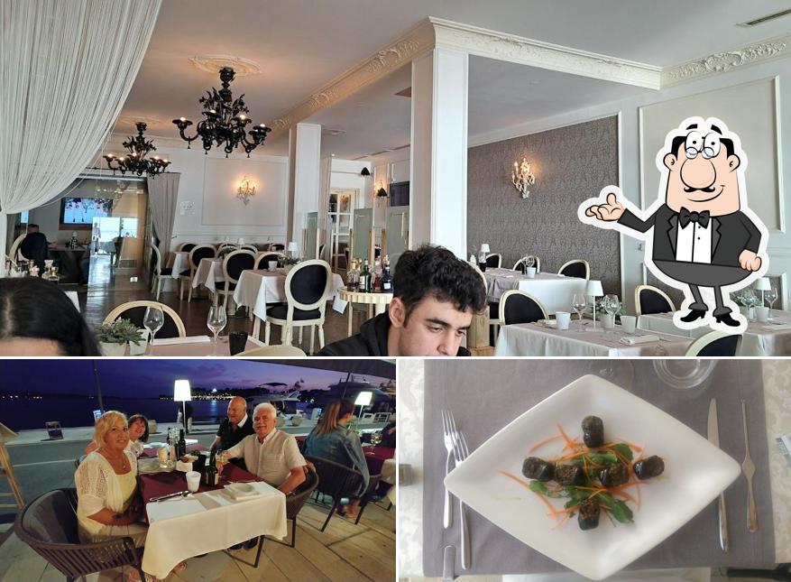 Restaurant Divino si caratterizza per la interni e cibo
