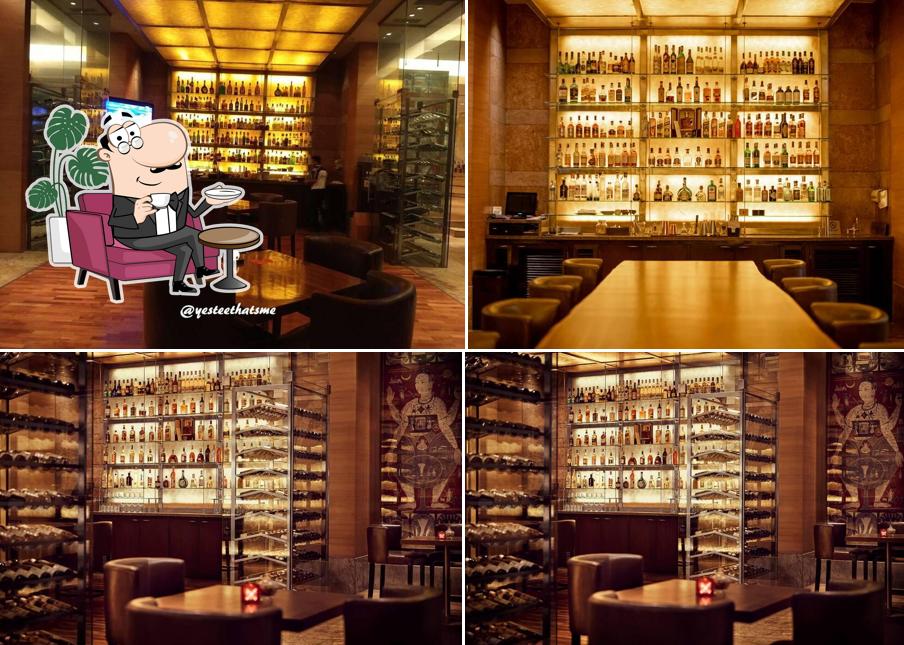 The interior of Grand Hyatt Mumbai