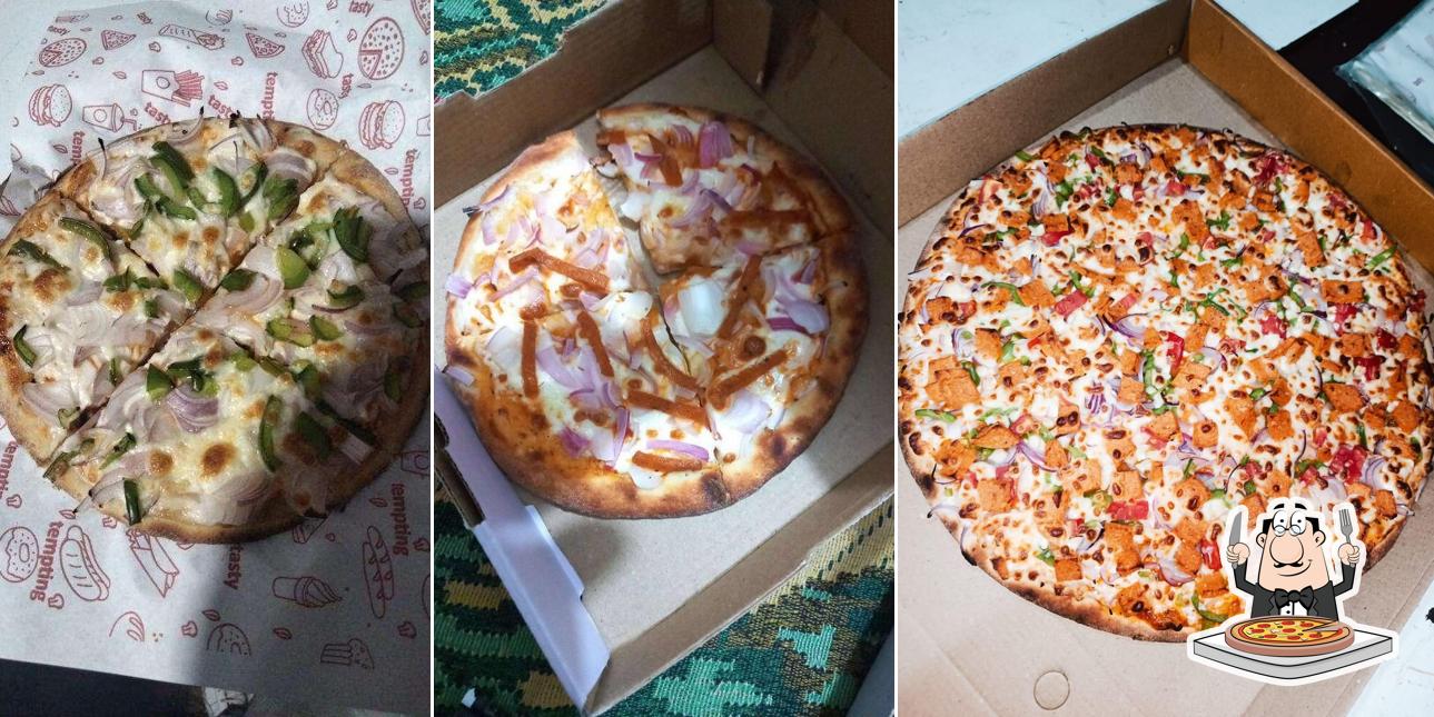 At City Pizza, you can order pizza