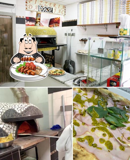 La foto della cibo e interni di Pizzeria da Jac