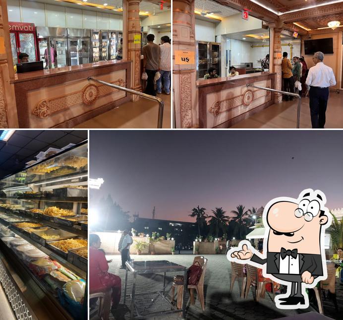 The interior of Premvati - Swaminarayan Vegetarian