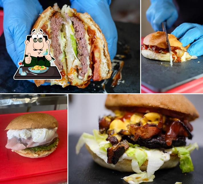 Cibo al Hamburgeria Beestrot burger