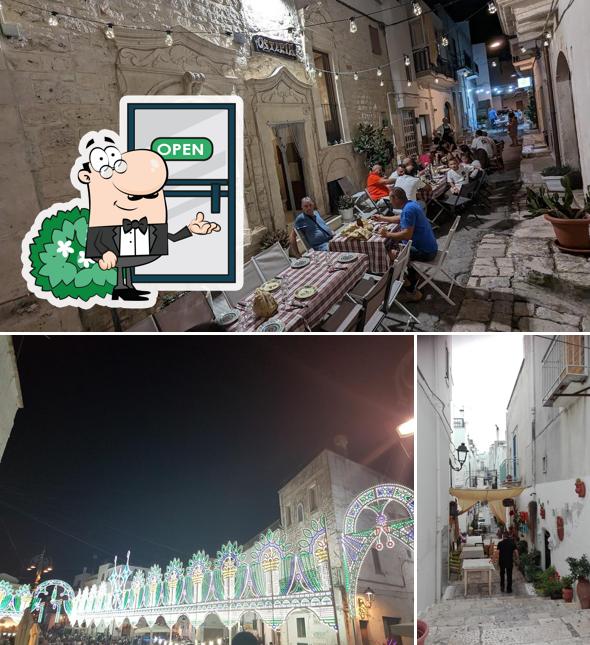 Osteria del Capitolo si caratterizza per la esterno e cibo