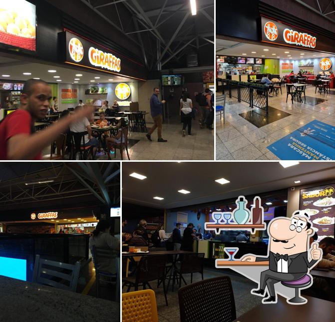 Veja imagens do interior do Giraffas - Aeroporto Afonso Pena