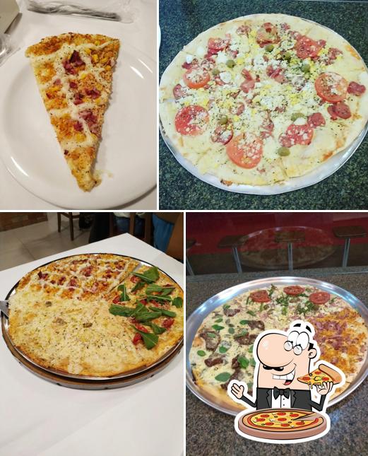 Escolha pizza no Dito & Feito