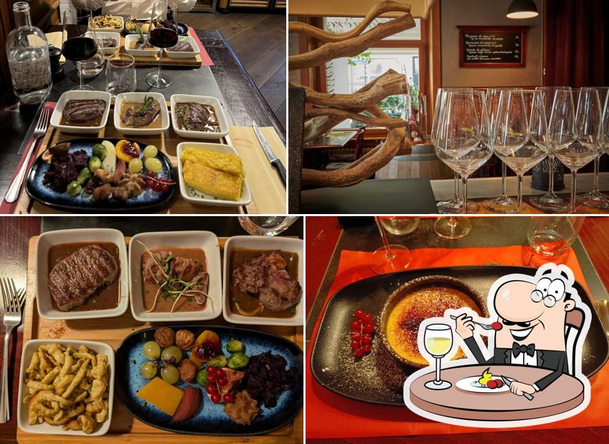 Creme brulee al Brasserie la Glacière