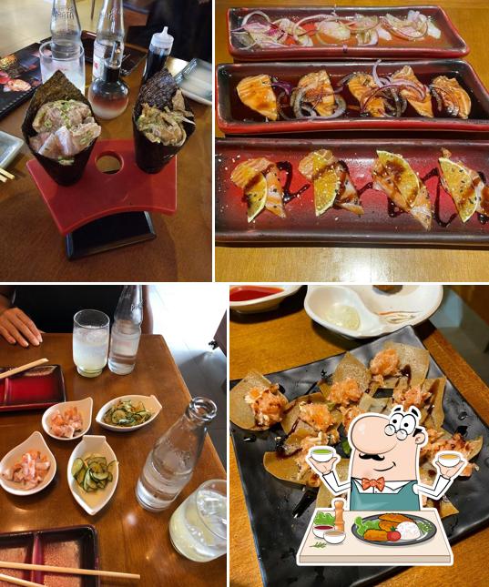 Comida em Hioki Sushi Itu