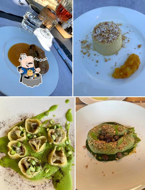 Platti al Le Lune ristorante nel vivaio