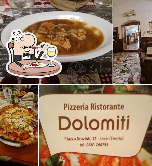 Cibo al Bar Pizzeria Dolomiti Di Ristori Gabriel