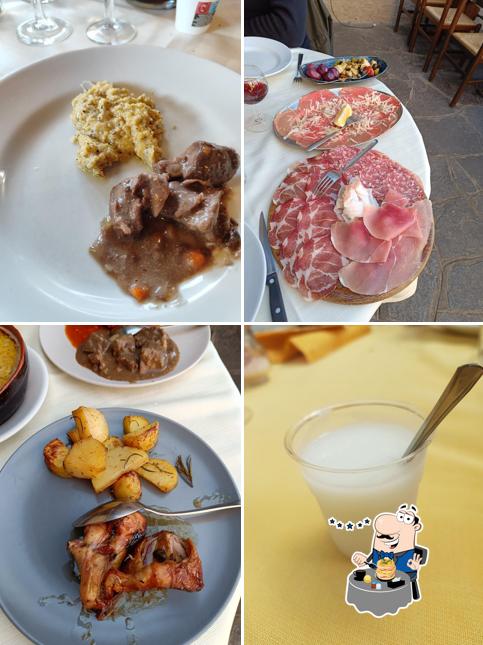 Cibo al Ristorante Bar Ranch Augusto