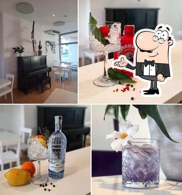 Gli interni di Teer Cafe'