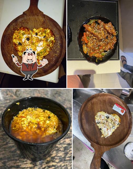 Food at Blue Bash Cafe (BBC)