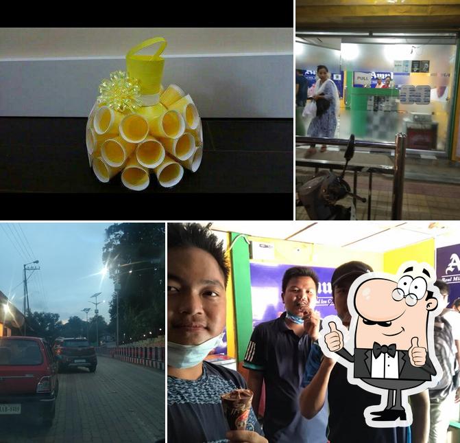 Here's an image of Amul Icecream