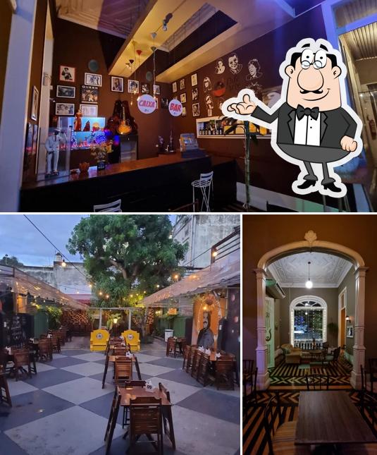 Veja imagens do interior do Café com Arte