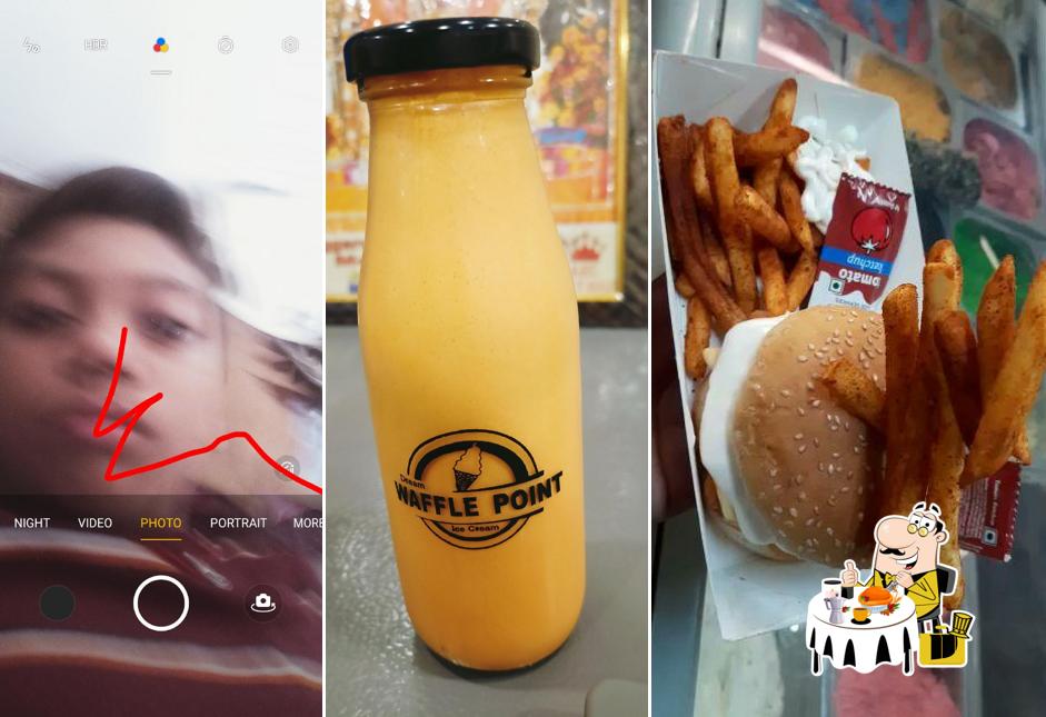 Food at DREAM WAFFLE POINT