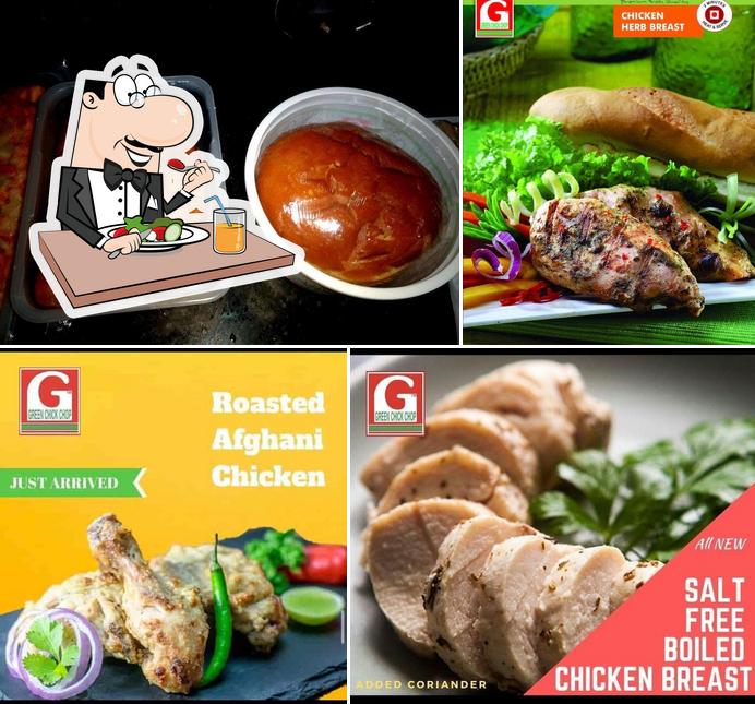 Food at Green Chick Chop