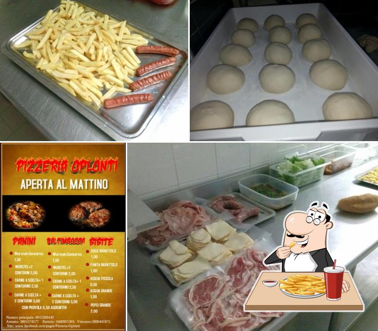 Patatine fritte al Pizzeria Oplonti