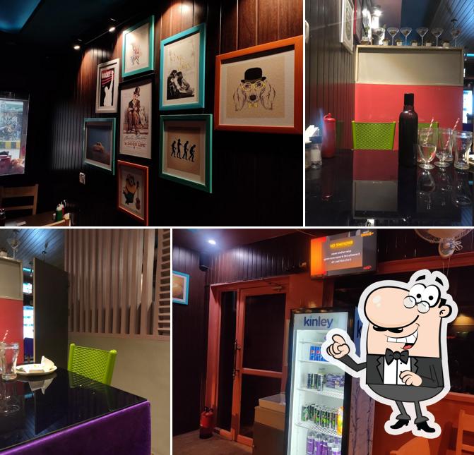 The interior of Cafe Dim Light